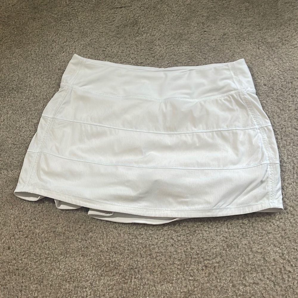 Lululemon Tennis Skirt. Worn one time. Size 6